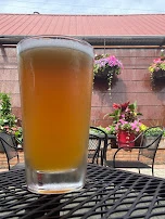 Beer on the Gorgeous Patio