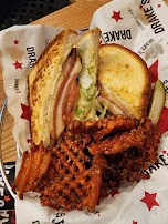 Fried Bologna Sandwich